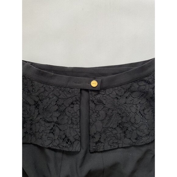 Guess Women's Lace Skirt In Black With Lace Attachment Size 2 - Picture 4 of 8